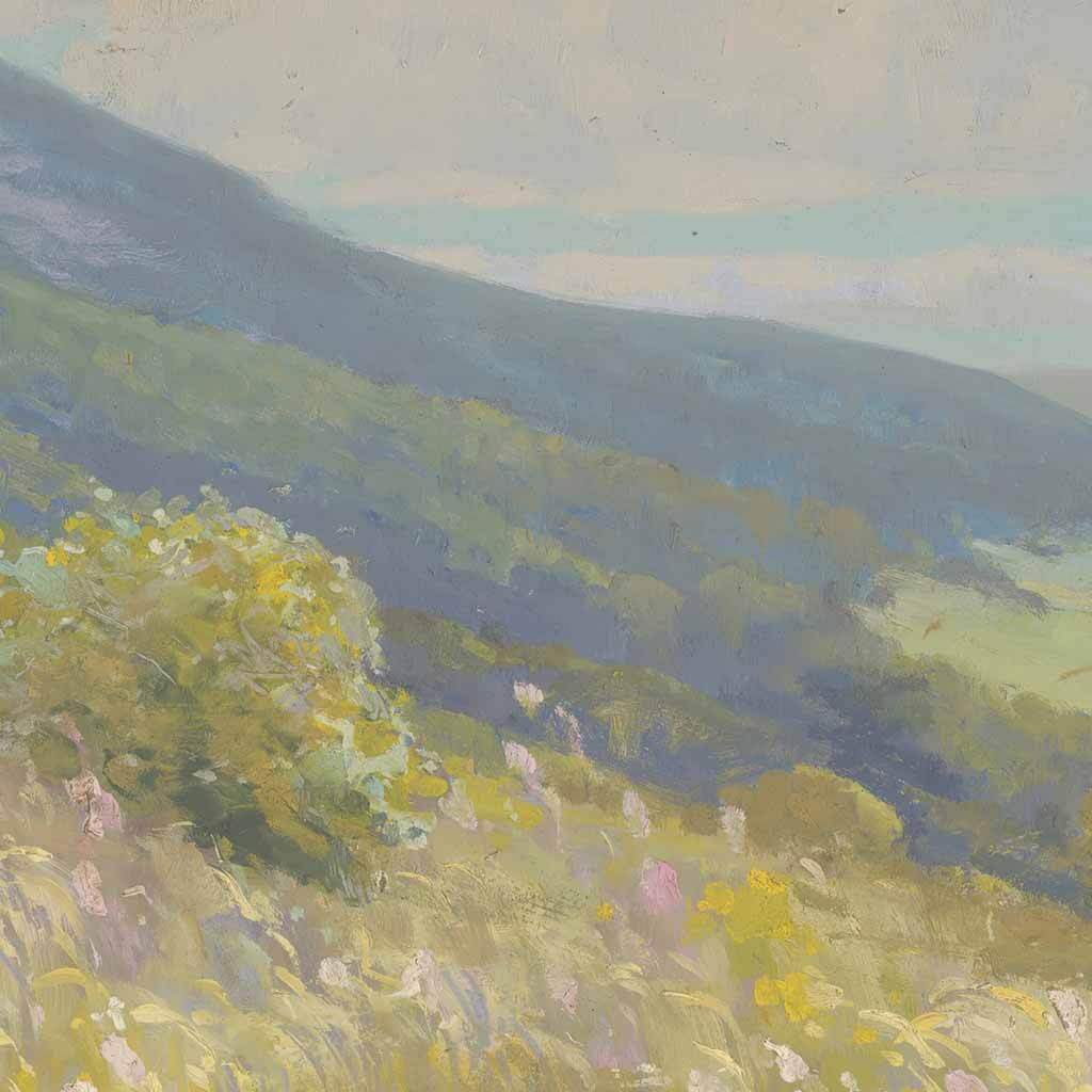 Spring Landscape Painting Digital Art