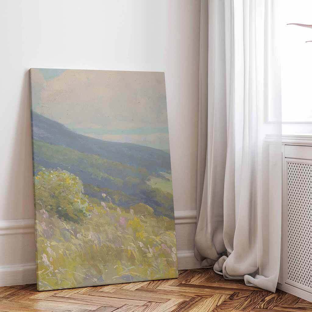 Spring Landscape Painting Wall Art 