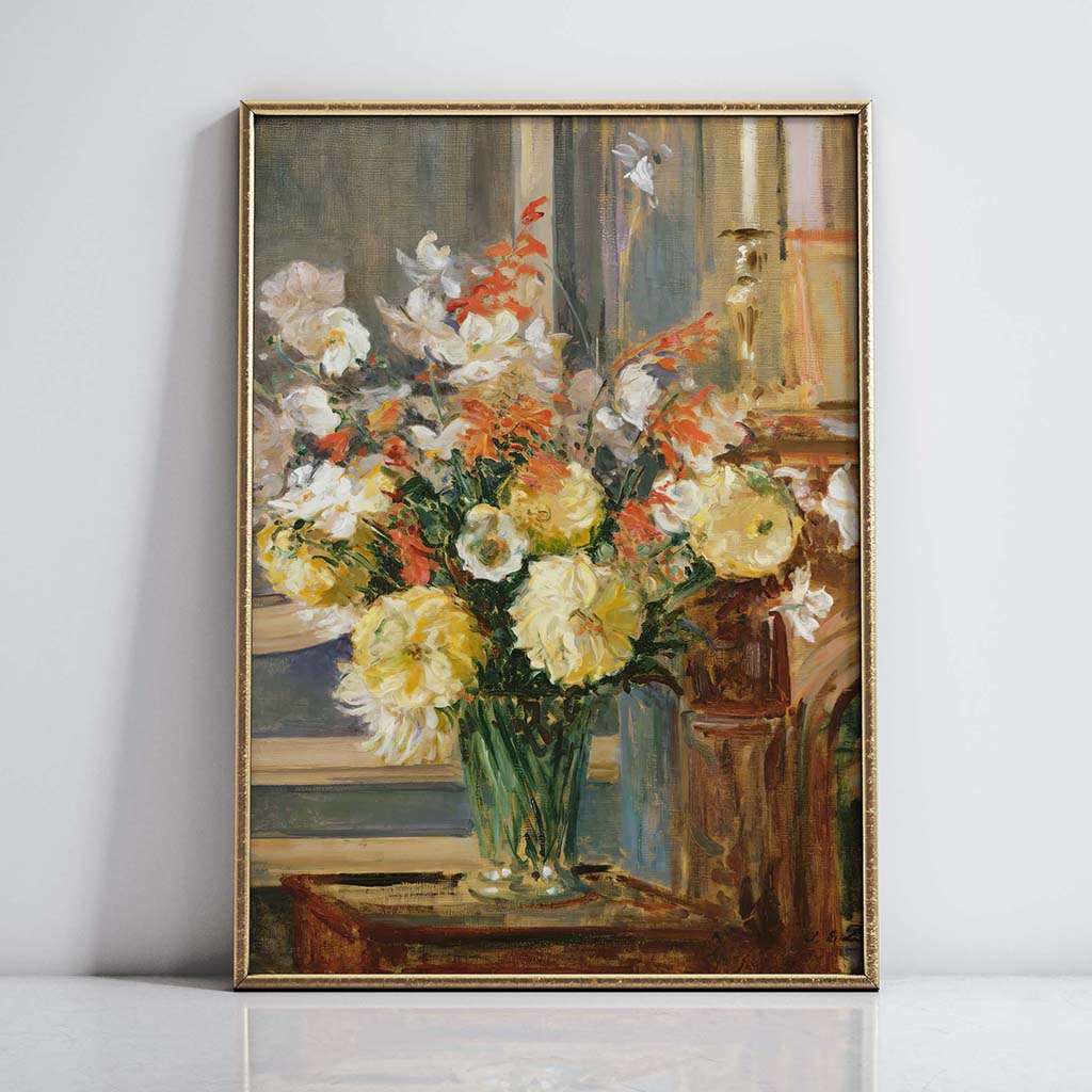 Summer Flowers In A Vase