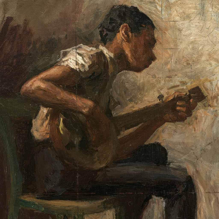 The Banjo Player Artwork