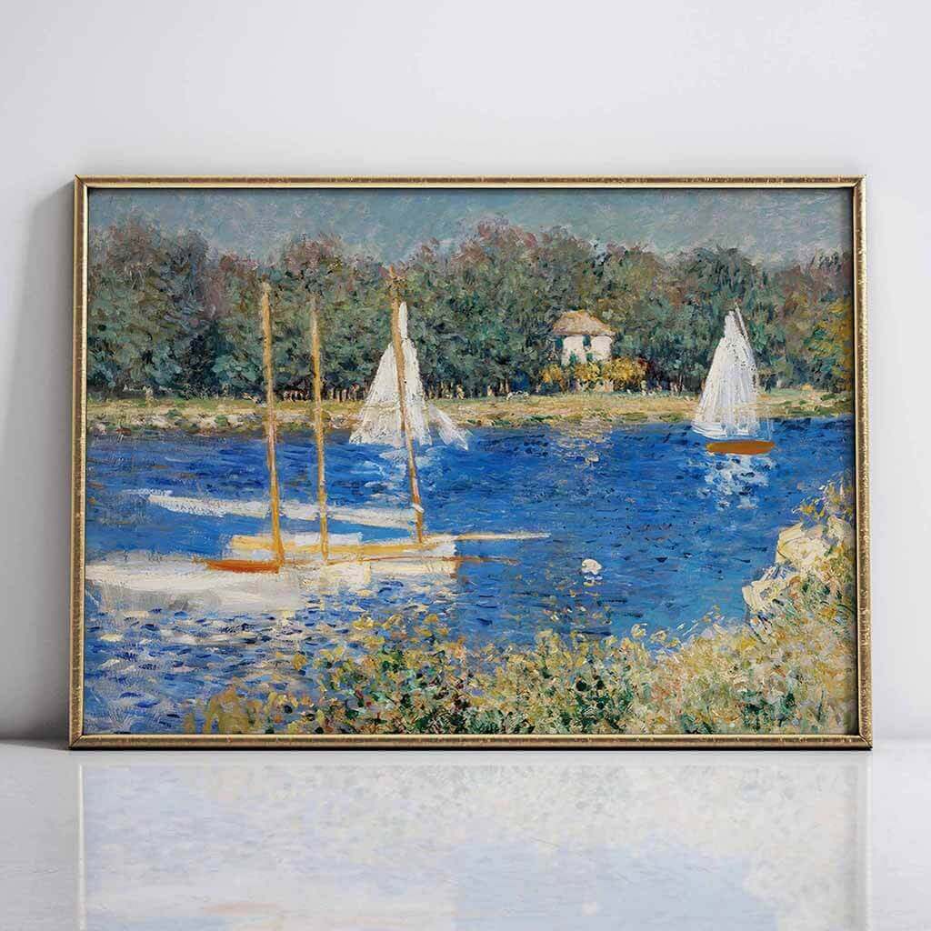 The Basin at Argenteuil Wall Art 