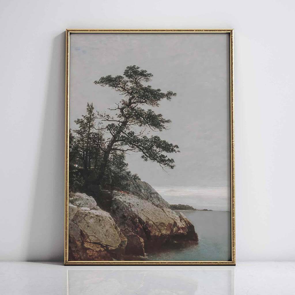 The Old Pine Art Painting