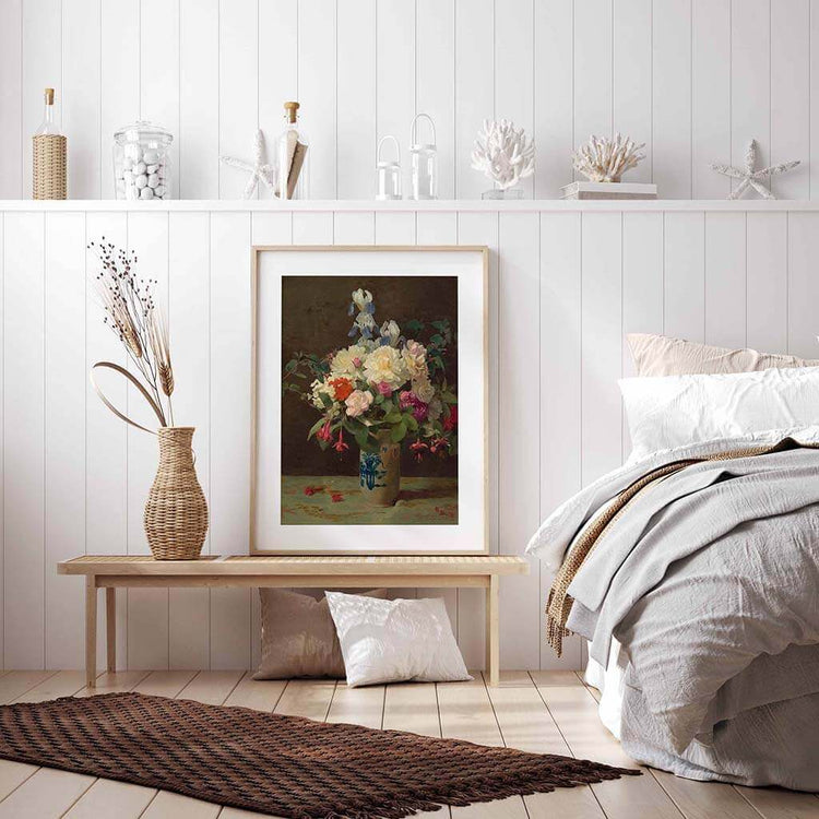 Vase Of Flowers Wall Decor