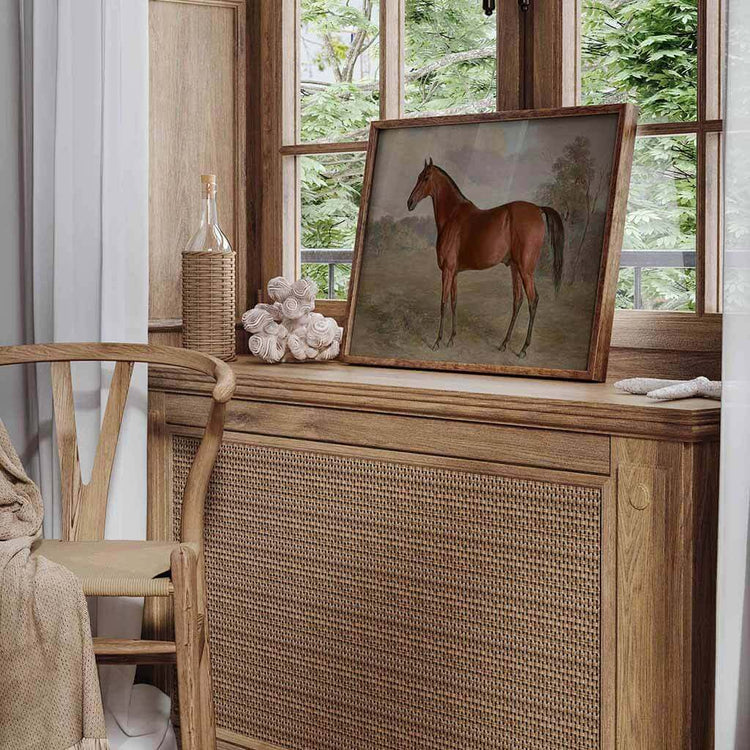 Vintage Horse Painting