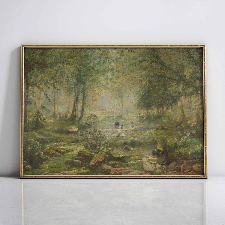 Woodland Stream Wall Art