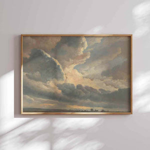 Clouds at Sunset Printable Wall Art