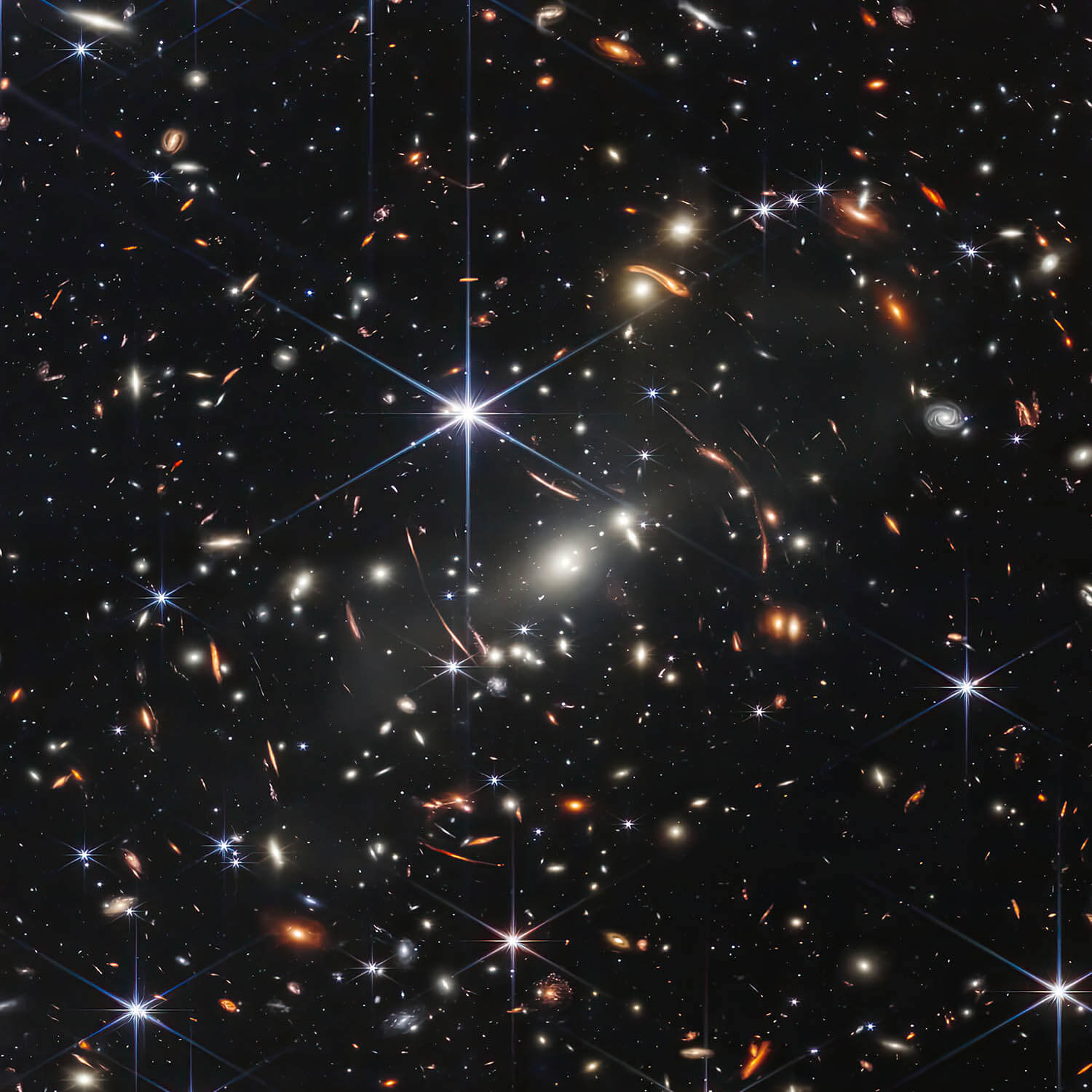 Galaxy Cluster SMACS 0723 Downloadable Poster